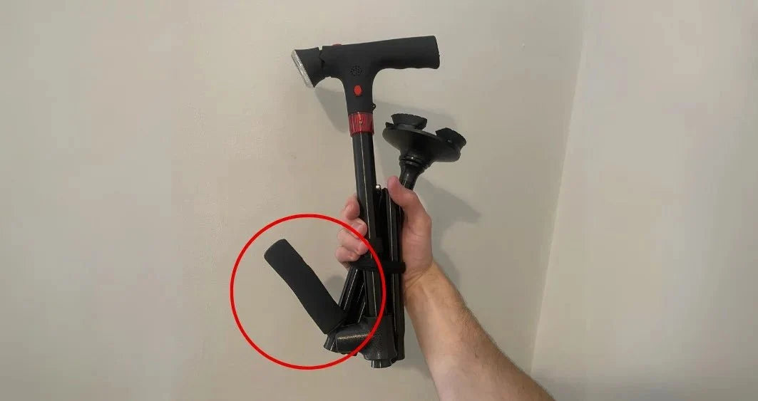 The cane that helps you stand up