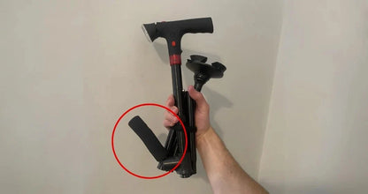 The cane that helps you stand up