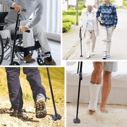 The cane that helps you stand up