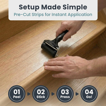 Clear Indoor Anti Slip Stair Tape