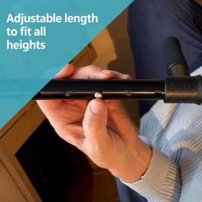 The cane that helps you stand up