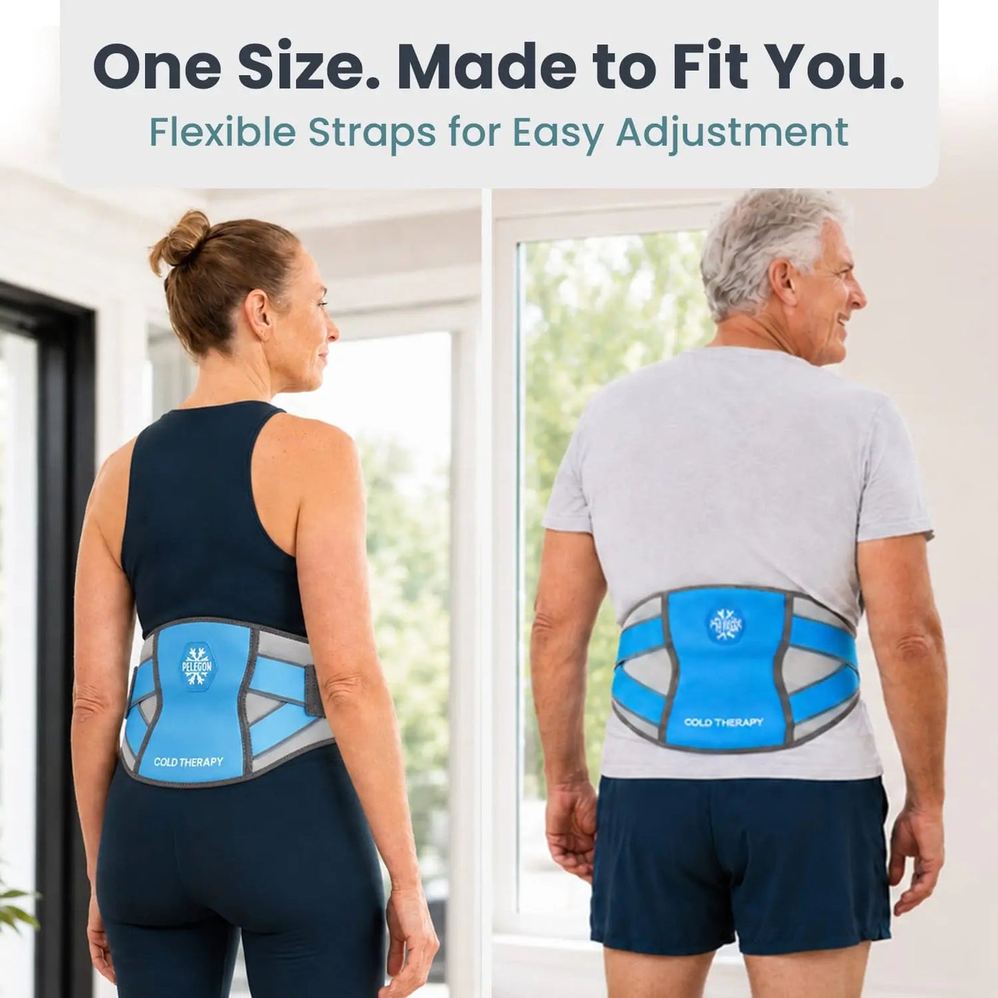 Lower Back Ice Pack Wrap