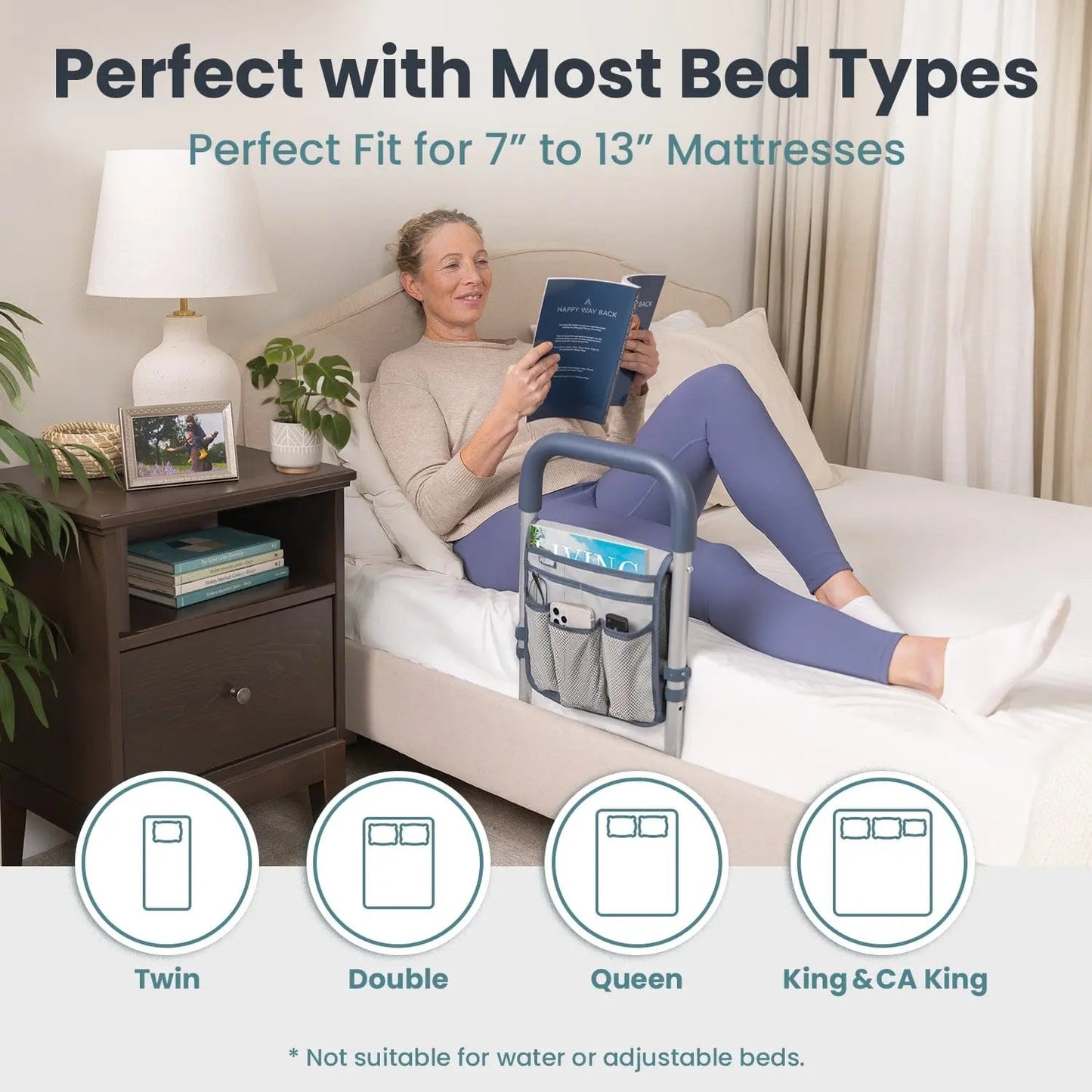 Bed Rails for Elderly Adults Safety