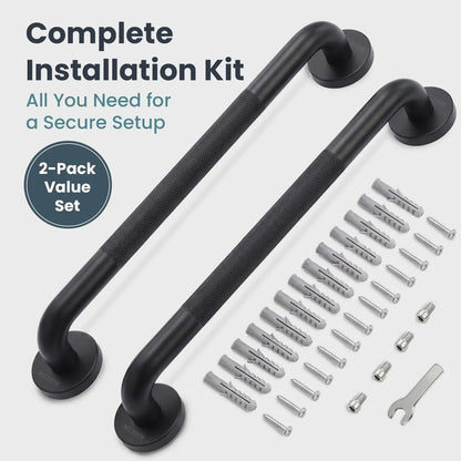 Shower Grab Bars 16” 2-Pack