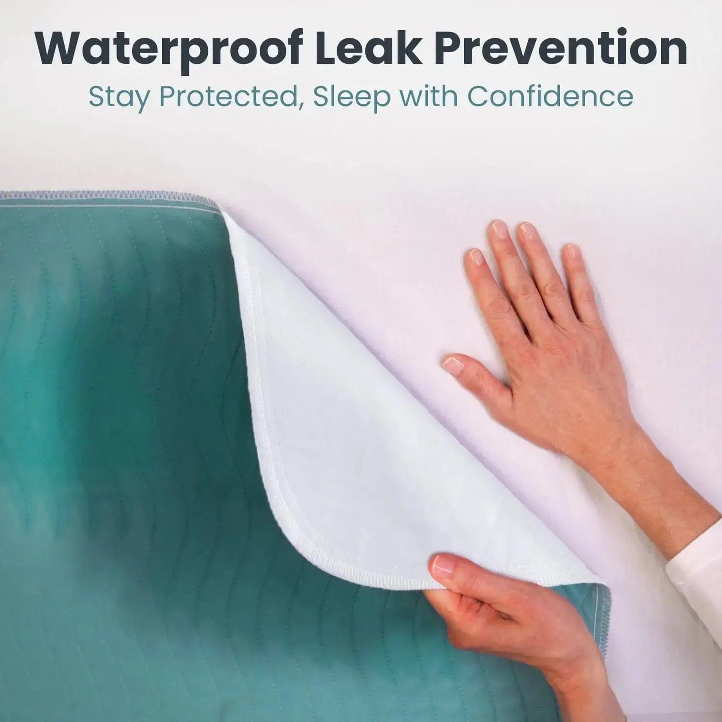 Washable Reusable Bed Pads for Incontinence (34" x 36")