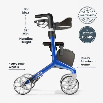 Pelegon Rollator Walker with Seat