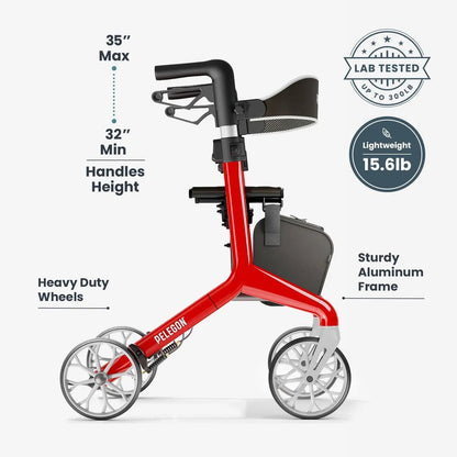 Pelegon Rollator Walker with Seat