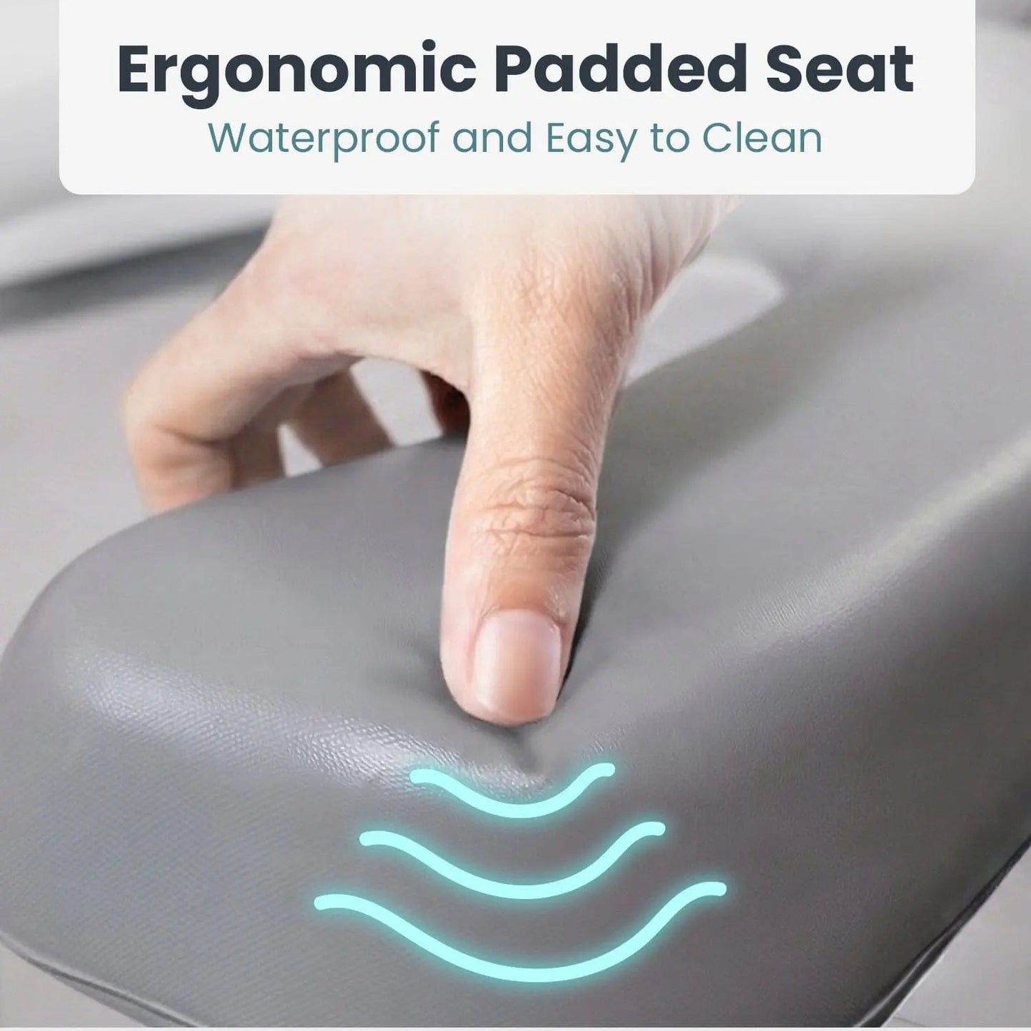 Raised Toilet Seat With Handles (400lb)