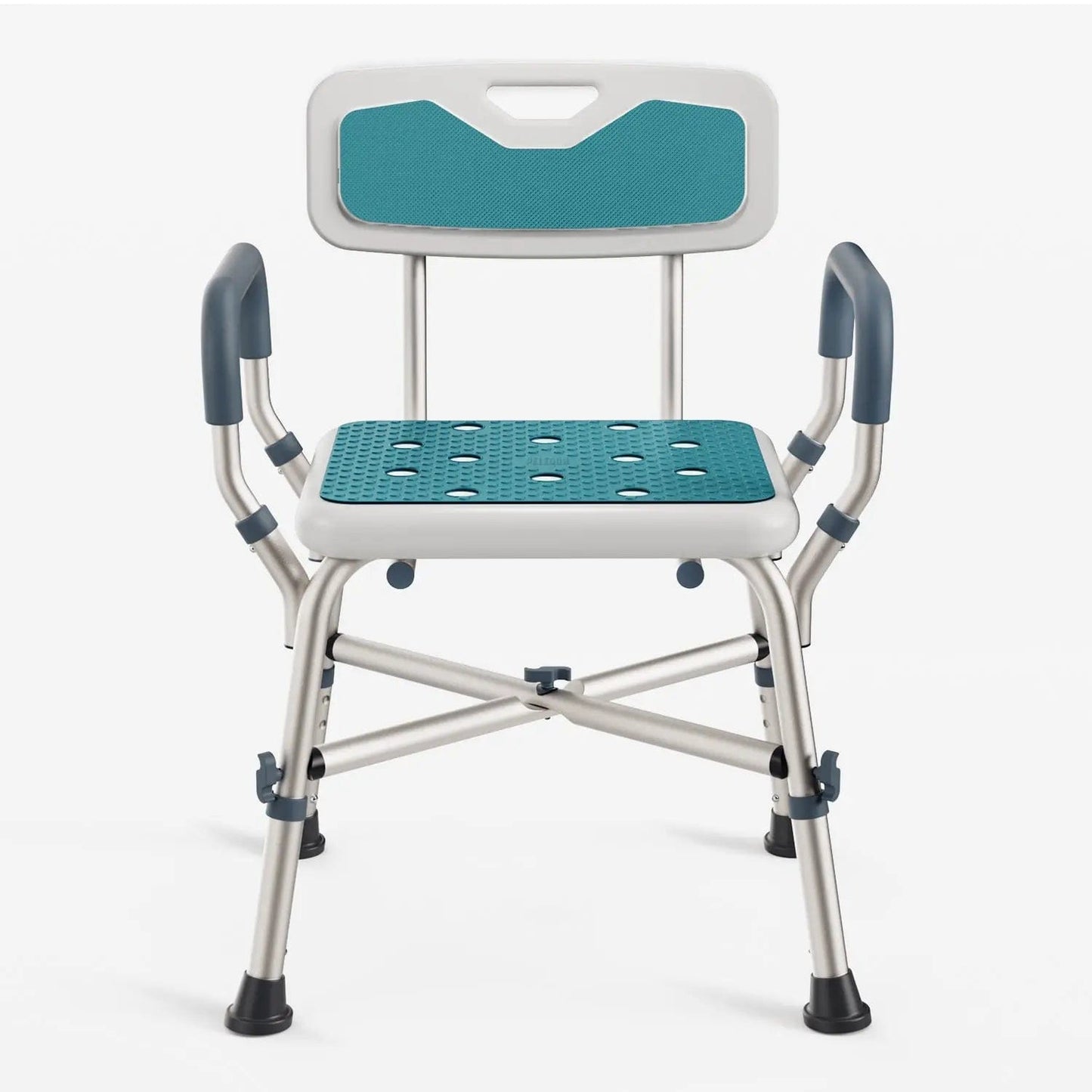 Heavy Duty Shower Chair with Arms (450lb Capacity)