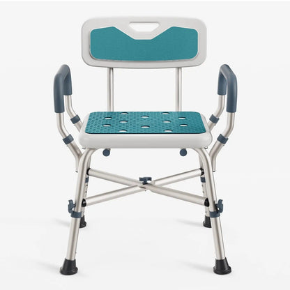 Heavy Duty Shower Chair with Arms (450lb Capacity)