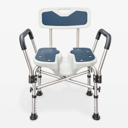 U-Shaped Shower Chair (450lb Capacity)