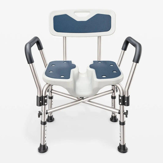 U-Shaped Shower Chair (450lb Capacity)
