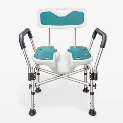 U-Shaped Shower Chair (450lb Capacity)