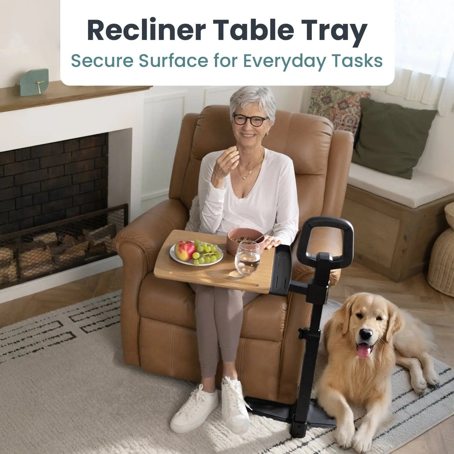 Independence Tray Table with 360-Degree Swivel