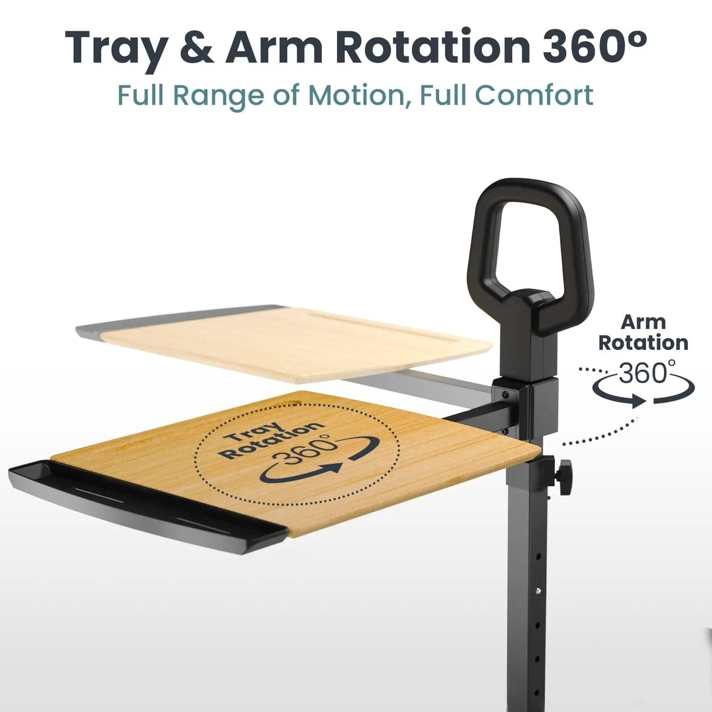 Independence Tray Table with 360-Degree Swivel