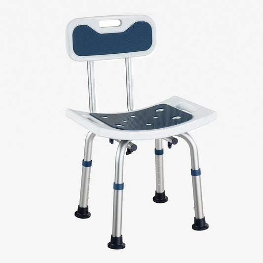 Adjustable Shower Chair with Backrest