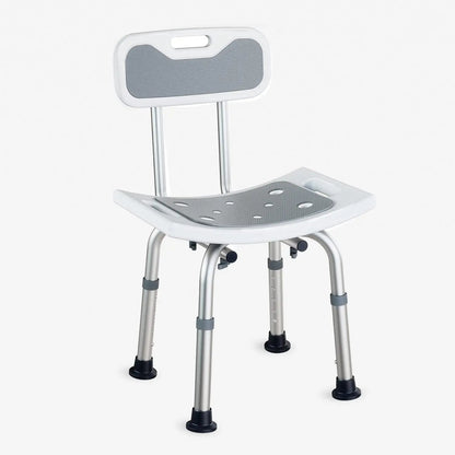 Adjustable Shower Chair with Backrest