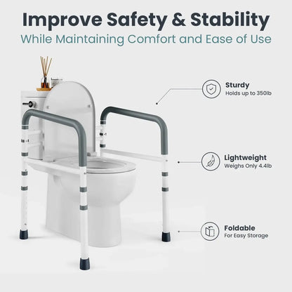Toilet Safety Rail (350lb)