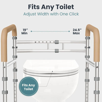 Toilet Safety Rail (350lb)