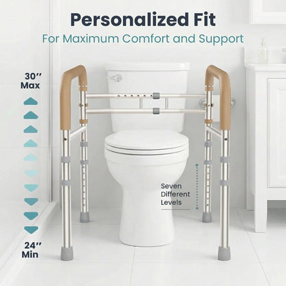 Toilet Safety Rail (350lb)