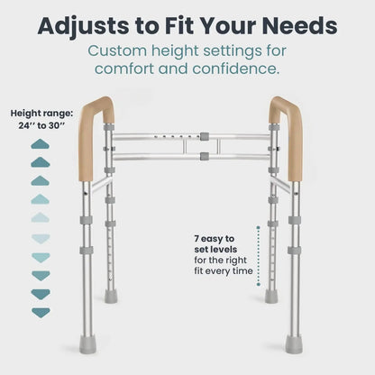 Toilet Safety Rail (350lb)