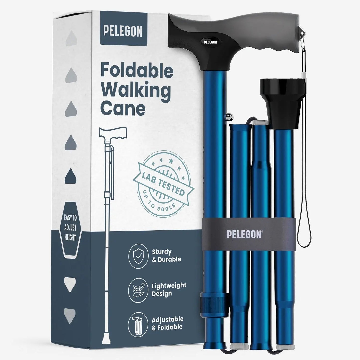 Folding Adjustable Walking Cane