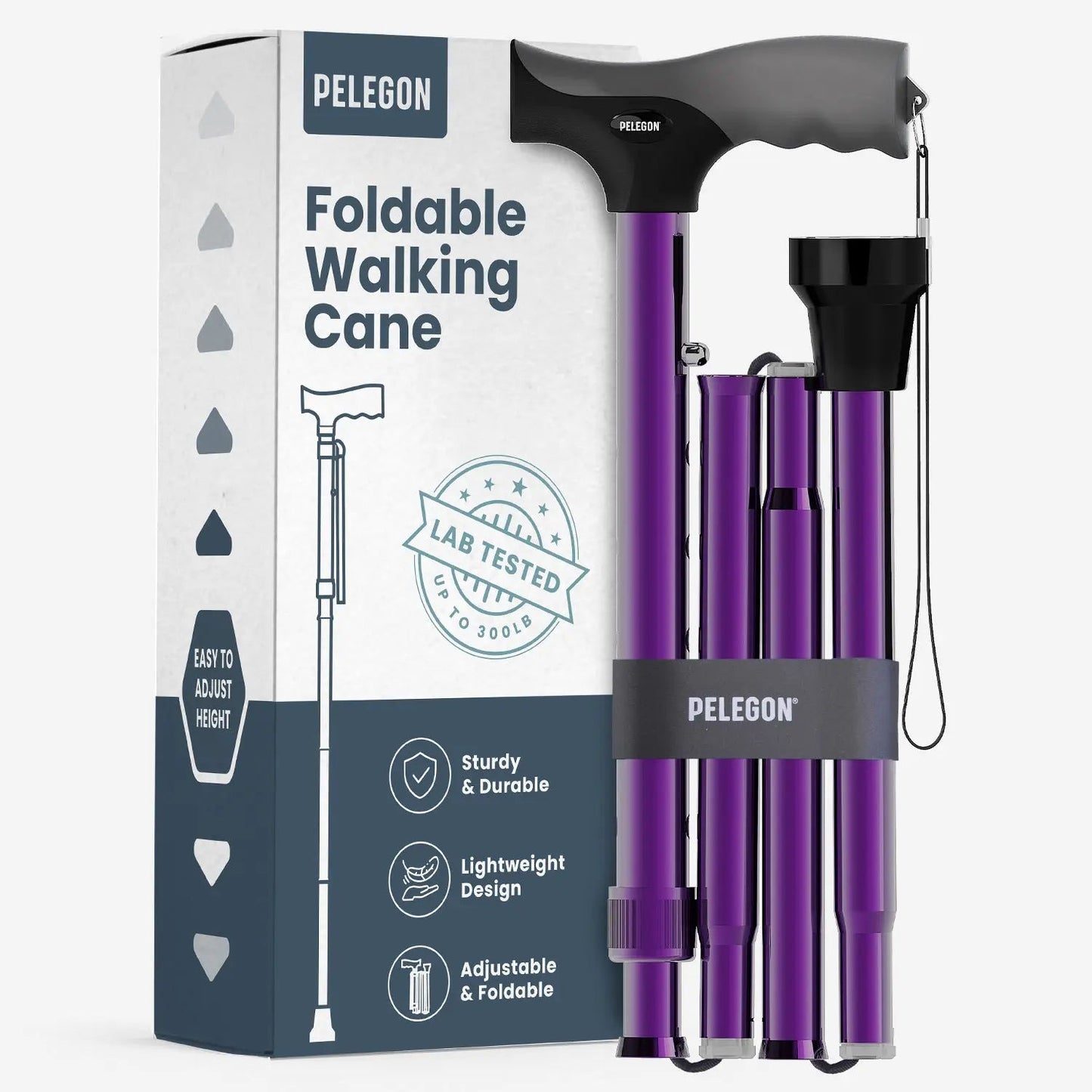 Folding Adjustable Walking Cane