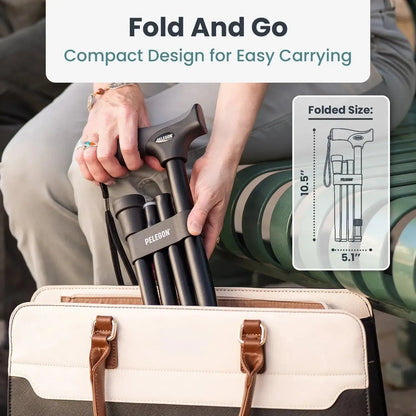 Folding Adjustable Walking Cane