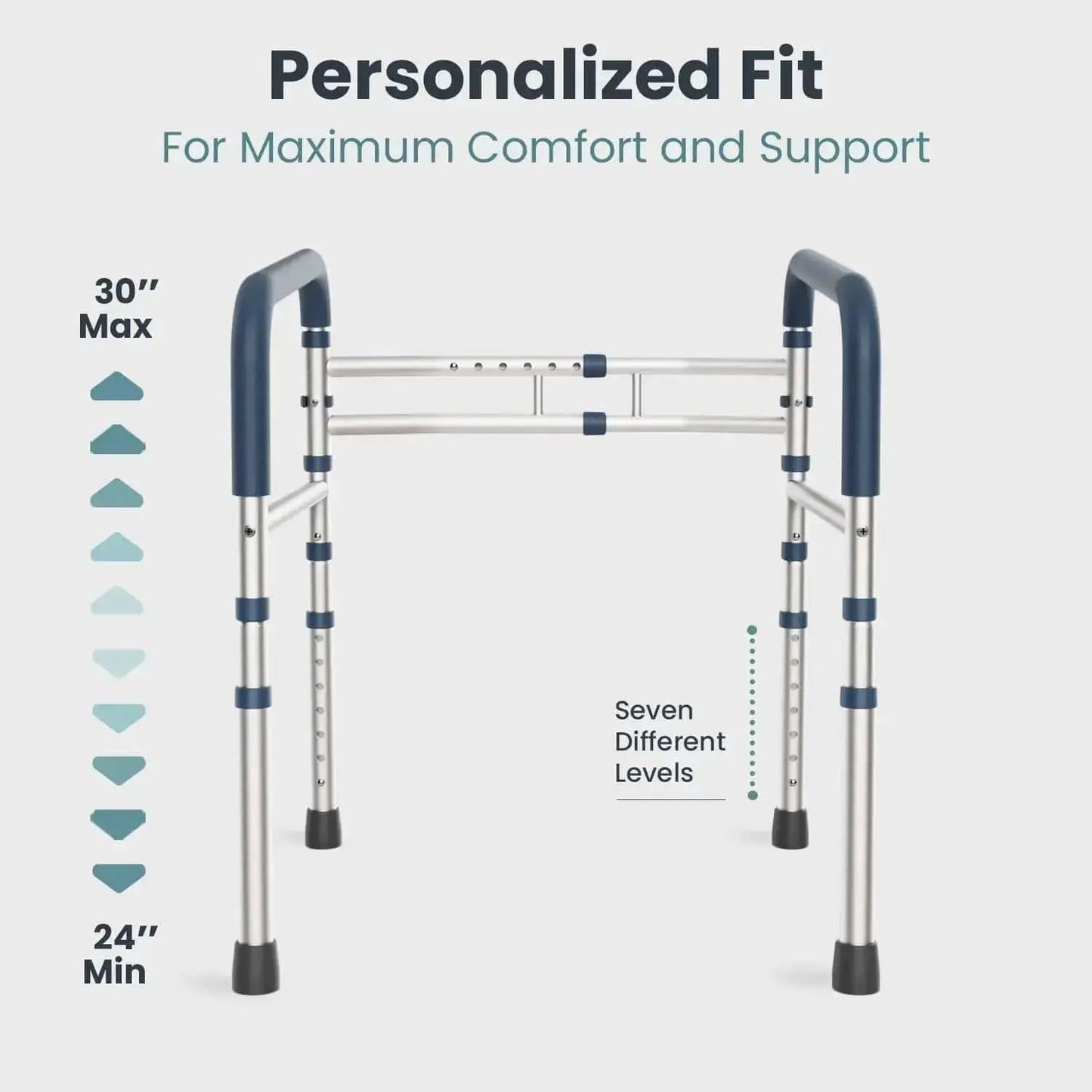 Toilet Safety Rail (350lb)