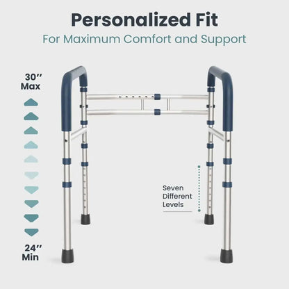 Toilet Safety Rail (350lb)